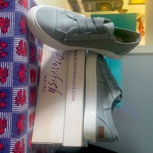 Blowfish canvas sneakers in grey